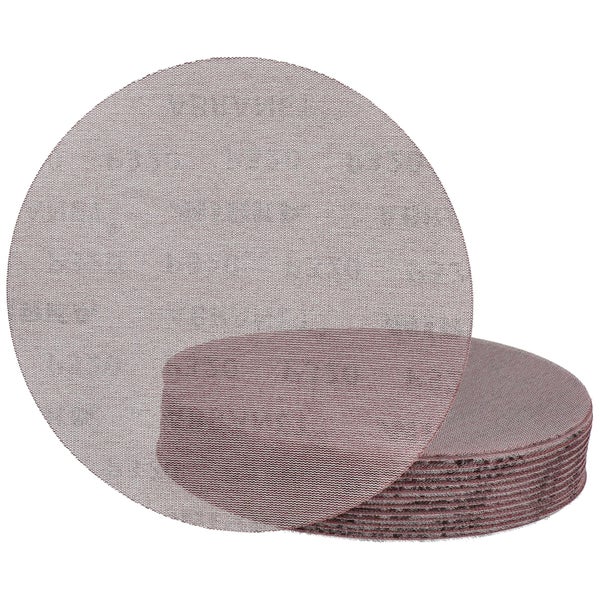 Mirka Abranet Netz-Schleifscheiben Ø 225 mm Klett / Korn P320 / 25 Stk / zum Schleifen von Holz, Spachtel, Lack, Kunststoff / 5422302532