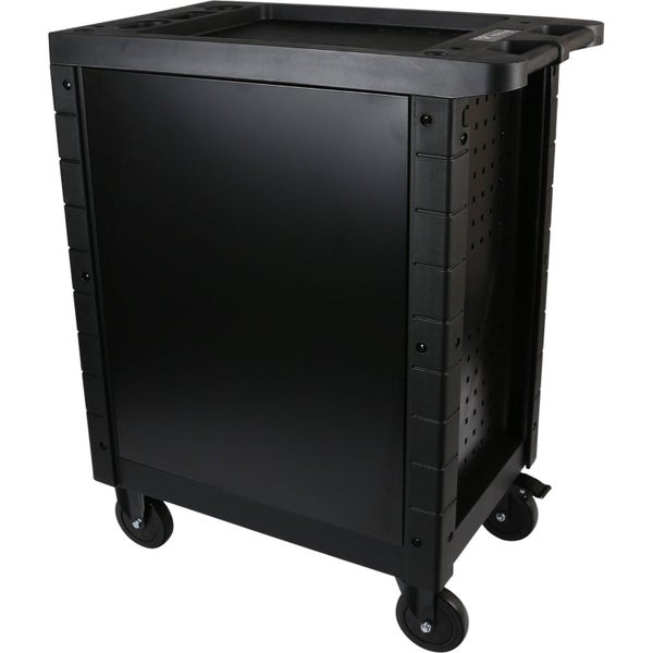 Werkzeugwagen mit Rollen und Tür