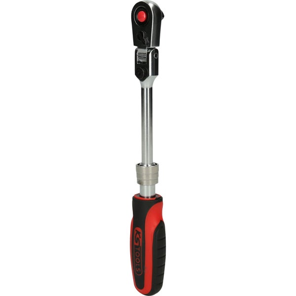 KS TOOLS 1/4 SlimPOWER Teleskop-Gelenk-Umschaltknarre 72 Zahn - 914.1420