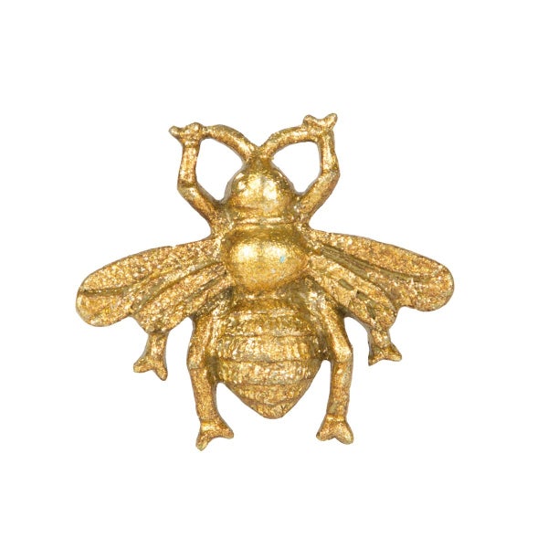 Goldener Bienen-Schubladenknopf - Sass & Belle