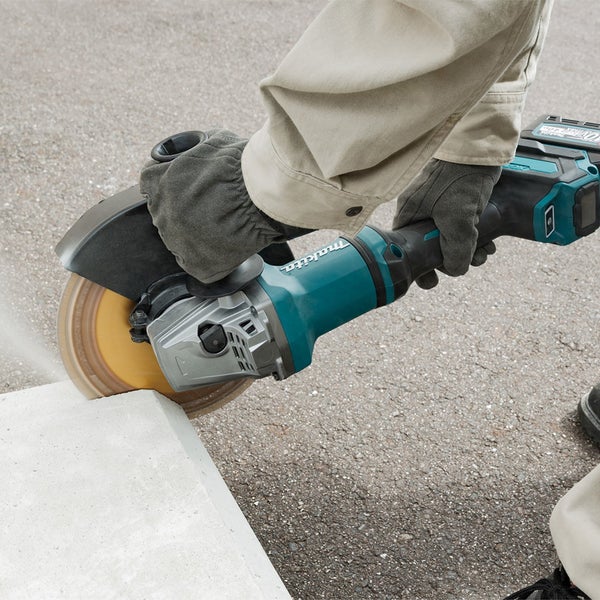 Makita GA038GT201 Akku-Winkelschleifer Ø 230 mm 40 V max. / 2x 5,0 Ah Akku + Ladegerät in Koffer