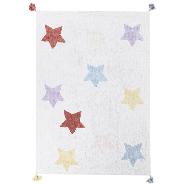 Kinderteppich MEREVI Bunt 140 x 200 cm Baumwolle