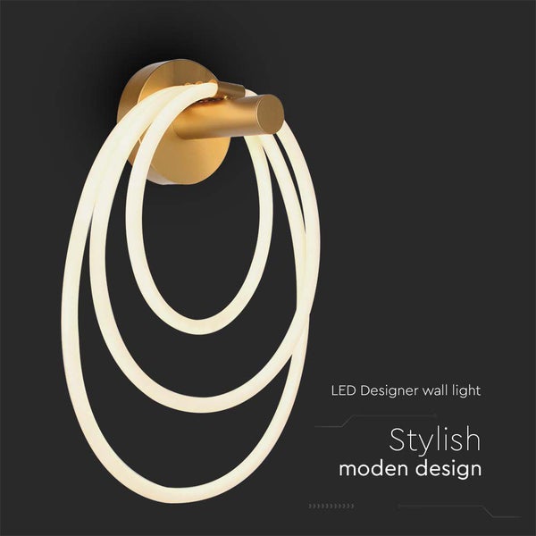 LED Designer Wandleuchte mit modernem Design