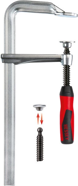 Bessey Ganzstahl-Schraubzwinge GZ-2K 800/120