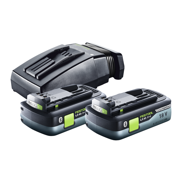 Festool HKC 55 EB-Basic Akku Handkreissäge 18 V 160 mm Brushless ( 576163 ) + 2x Akku 4,0 Ah + Ladegerät + Systainer