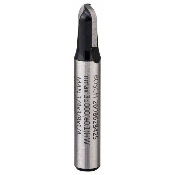 Bosch Hohlkehlfräser 1/4 R1 3,2 mm Ø 9,5 mm L 9,2 mm G 40 mm - 2608628425