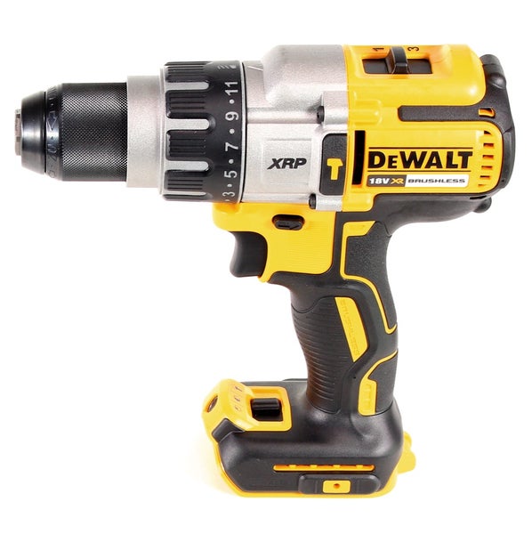 DeWalt Akku-Bohrschrauber 18 Volt bürstenlos XRP mit DeWalt Logo.