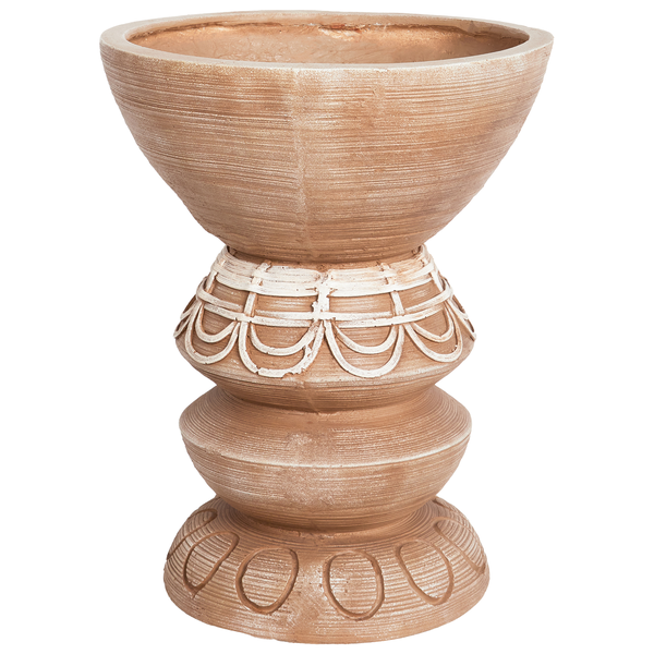 Dekorative Pflanzsäule für den Garten