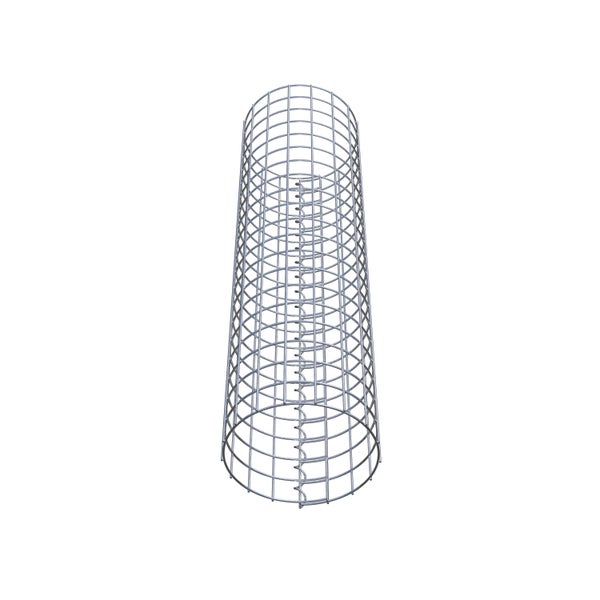 Gabionensäule Durchmesser 27 cm MW 5 x 5 cm rund - Höhe: 100 cm