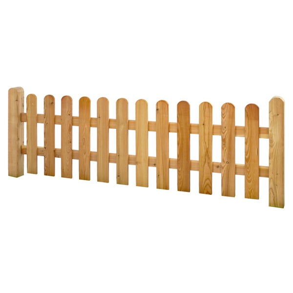 Holzzaun für den Garten