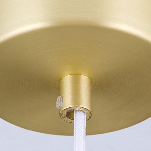 LED Hängeleuchte Gourmet Ø 35 cm Weiß 3000K 22W 1700lm