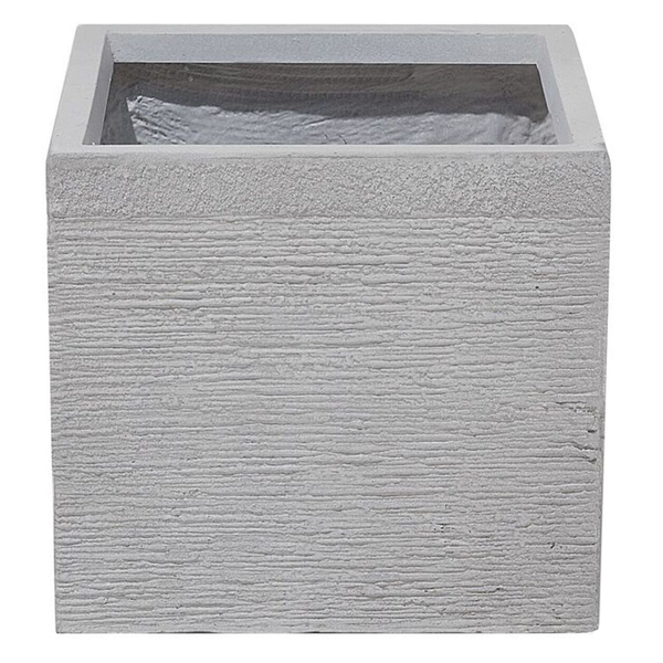 Blumenkübel PAROS 30 cm Weiß
