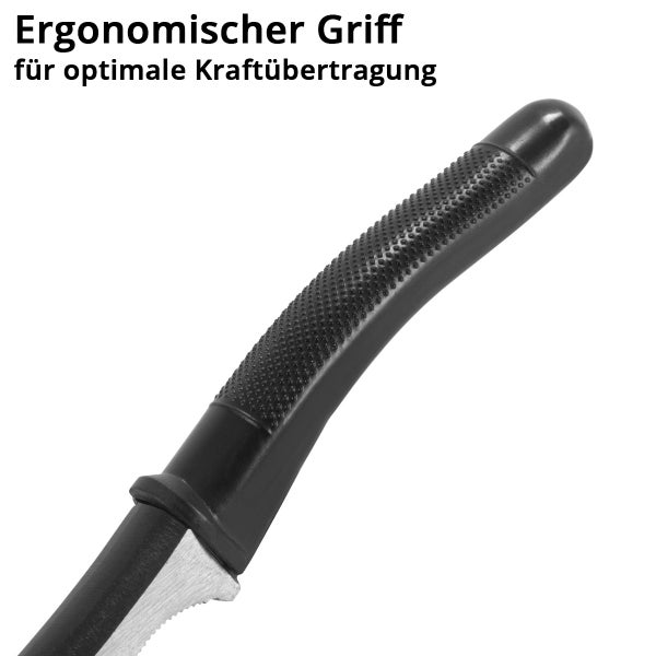 Ergonomischer Griff für optimale Kraftübertragung