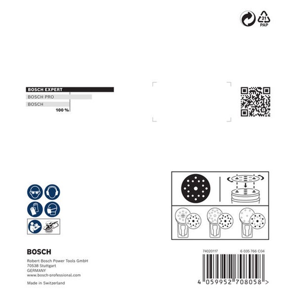 Informationen zu Bosch Schleifscheiben