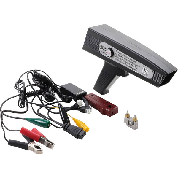 Digitale Zündlichtpistole mit Zubehör für Benzin- und Dieselmotoren