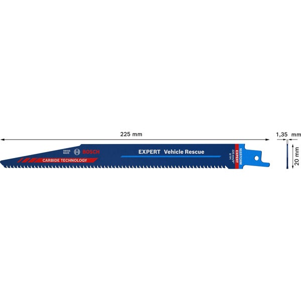 Bosch Expert Vehicle Rescue S 1157 CHM Säbelsägeblatt - 2608900380