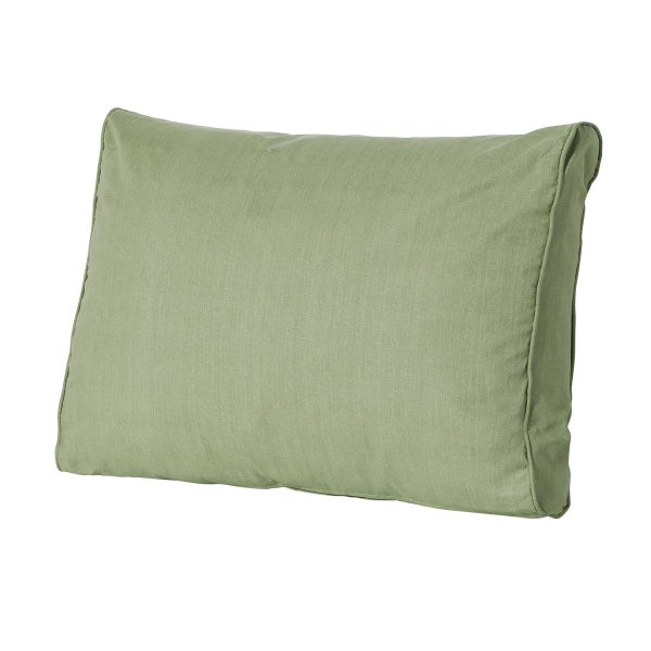 Lounge Rückenkissen Basic grün - ca. 43x73 cm - 2er-Set