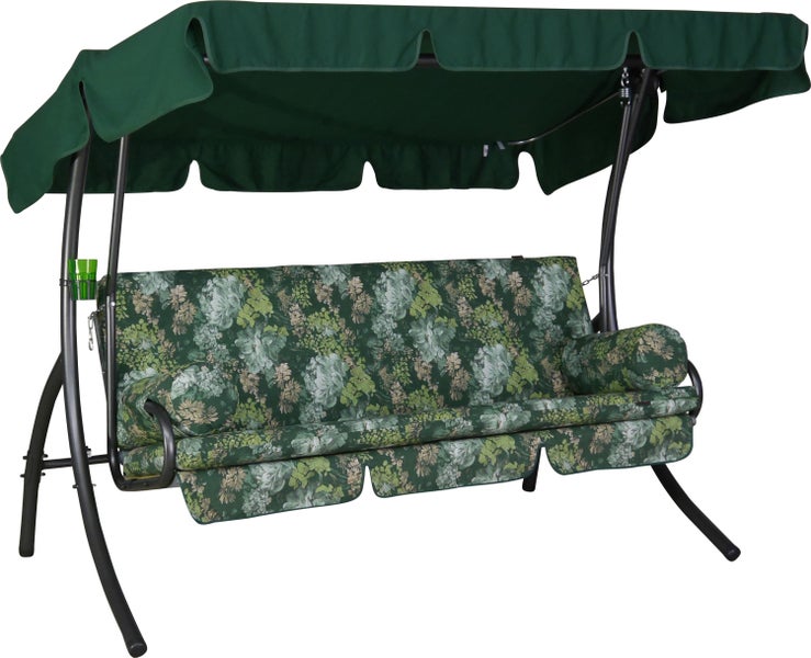 Gartenschaukel mit Dach und Kissen