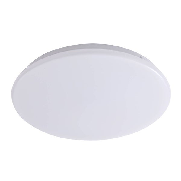 Lindby LED Deckenleuchte Eovi (Modern) in Weiß aus Metall (1 flammig, ) - Lampe Deckenlampe Badezimmerleuchte