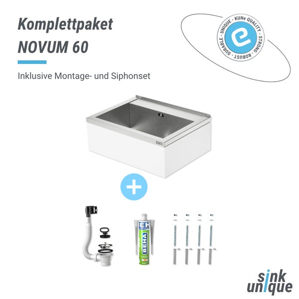 Komplettpaket Novum 60 inklusive Montage und Siphonset