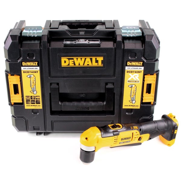 DeWalt 18 Volt Akkumulator-Winkelbohrmaschine DCD740NT mit T-STAK Transportkoffer.