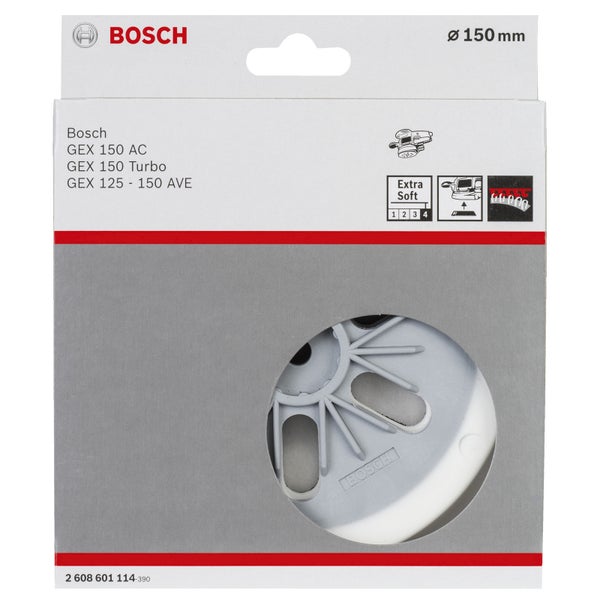 Bosch Schleifteller GEX 150 AC, GEX 150 Turbo, GEX 125-150 AVE, Durchmesser 150 Millimeter