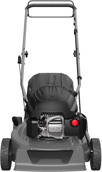 GÜDE Benzin-Rasenmäher Eco Wheeler 415 R | 3in1 mit Radantrieb, 42 cm Schnittbreite, 3 PS, Mulchfunktion, Leichtstart, Stahlgehäuse