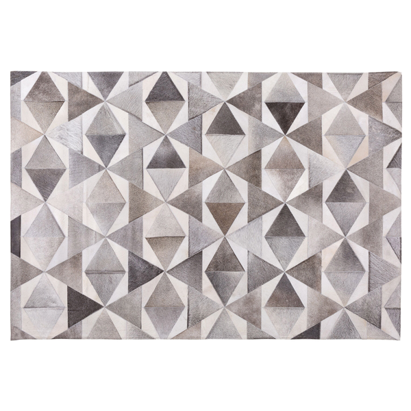 Teppich mit geometrischem Dreiecksmuster