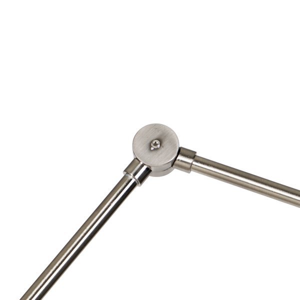 Gelenk einer Leuchte aus gebürstetem Metall