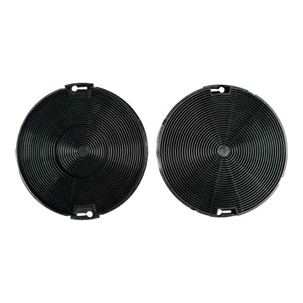 Aktivkohlefilter als Ersatz für Zoppas MCFE09 / 9029800548 (2 Stück)