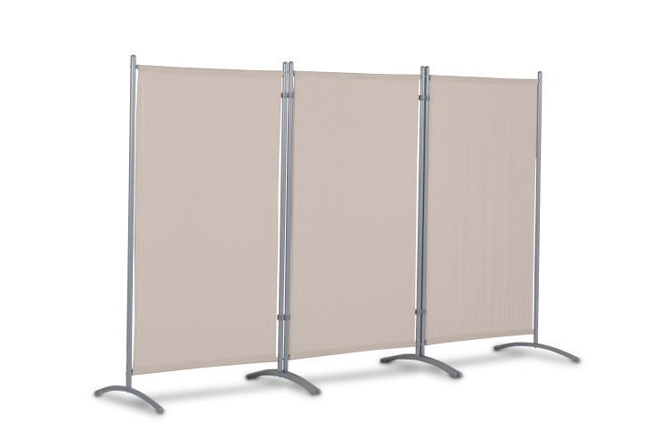 Stellwand 3-teilig, 260 x 156 cm, natur