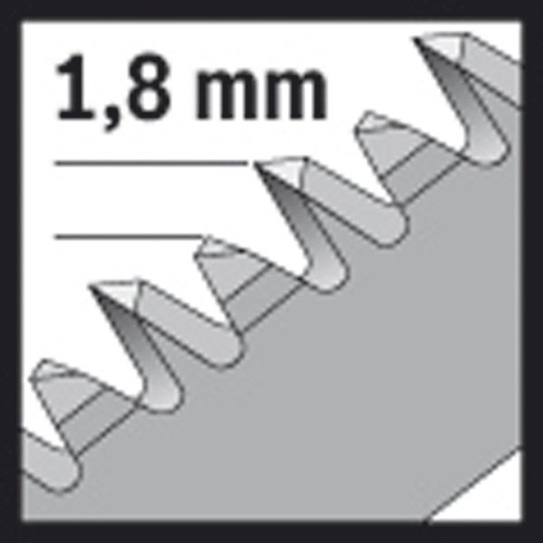 Bosch PRO Plastics PMMA clean T102BF Stichsägeblatt 92 mm 5-tlg. - 2608636781