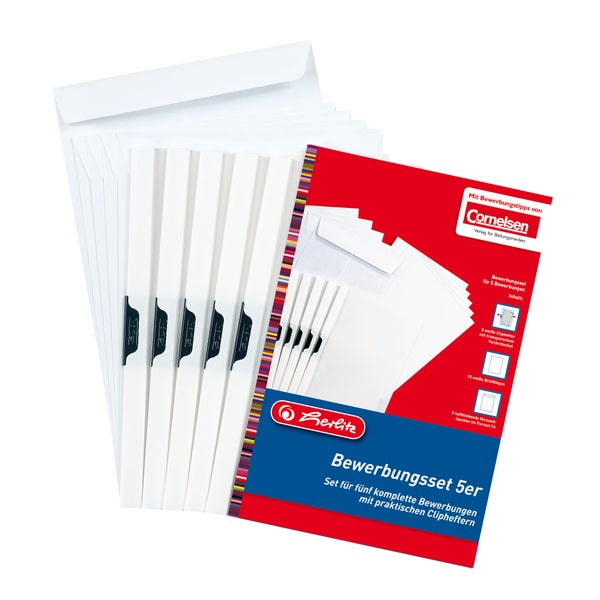 Herlitz Bewerbungsmappen, 5er Set