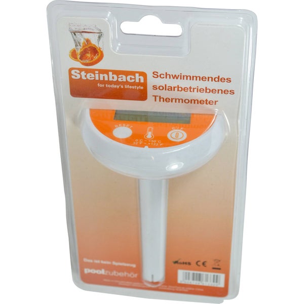 Schwimmendes Solarthermometer von Steinbach in Verpackung