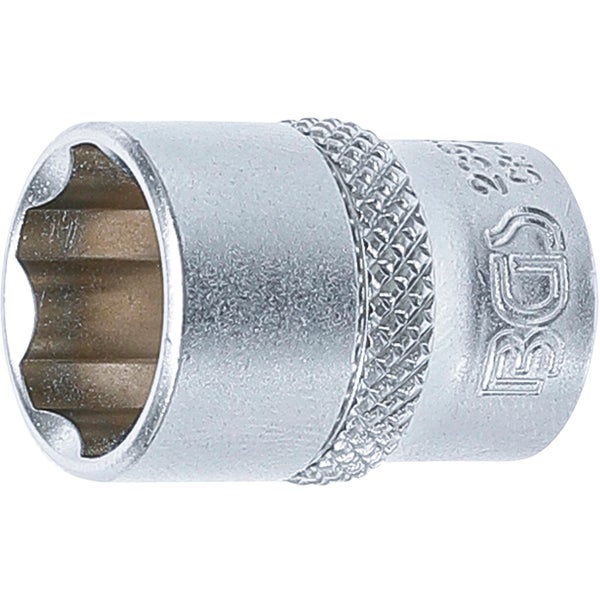 BGS Steckschlüssel-Einsatz Super Lock Antrieb Innenvierkant 6,3 mm (1/4) SW 13 mm - 2353