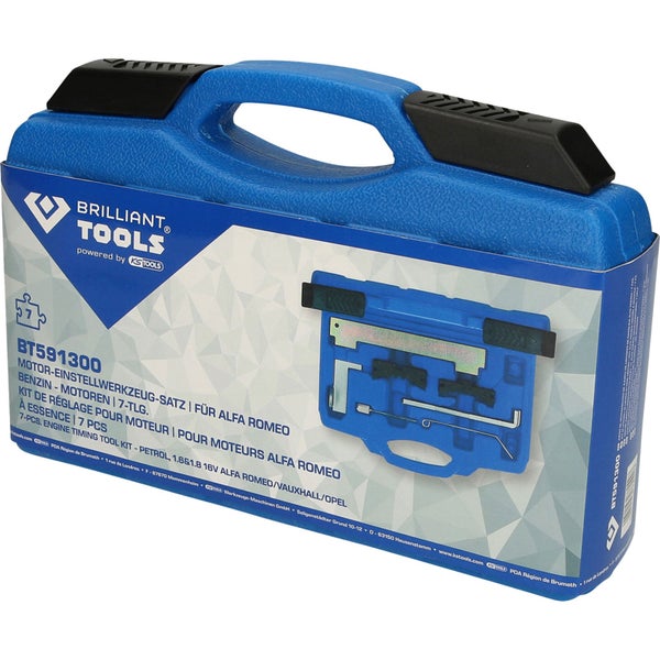 Brilliant Tools Motor Einstellwerkzeug Satz für Alfa Romeo in Aufbewahrungskoffer