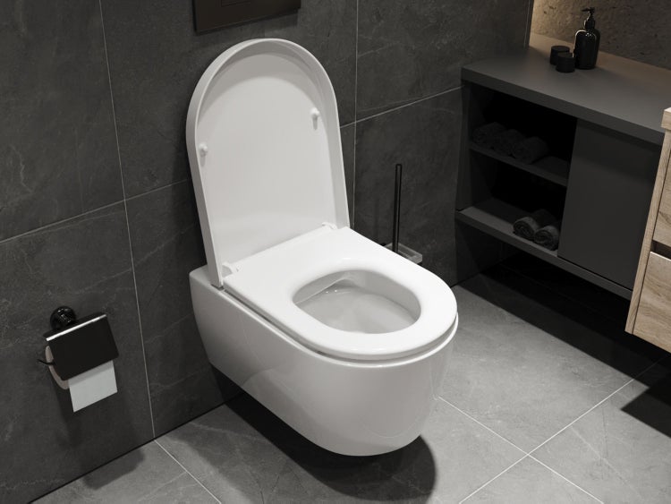 SSWW Design Hänge-WC Alpha CT-2038 – Spülrandlos – Softclose-Sitz – Nanobeschichtung