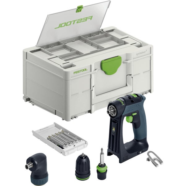 Festool Akku-Bohrschrauber CXS 18 im Systainer mit Zubehör