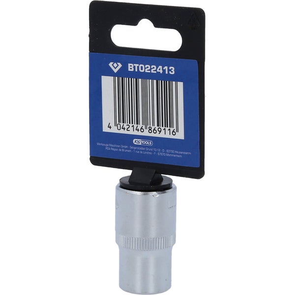 Steckschlüsseleinsatz mit zugehöriger Verpackung