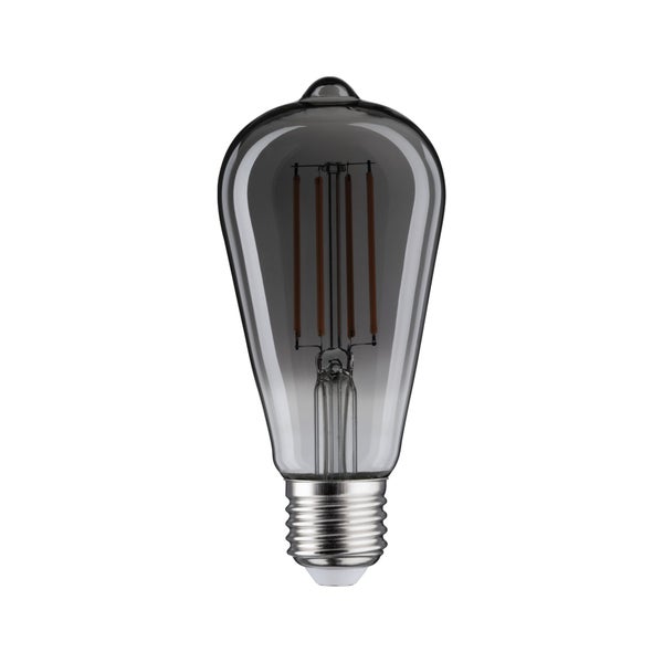 1879 Filament 230V LED Kolben Rustika E27 Dim 320lm 7,5W 1800K dimmbar Rauchglas
