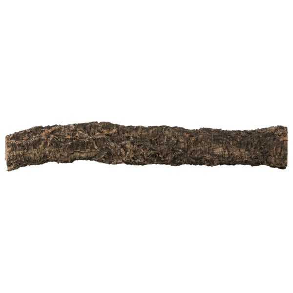 Korkröhre aus Naturkork für Terrarien, raue Rindenstruktur.