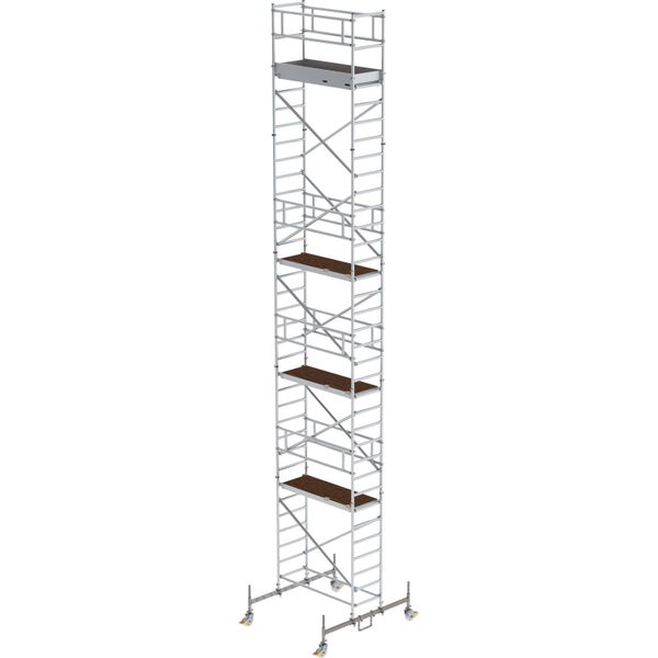 MUNK Rollgerüst mit Fahrbalken 0,75x1,80m Plattform 11,45m AH