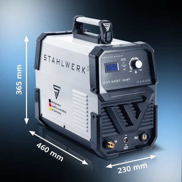 STAHLWERK Plasmaschneider CUT 60 ST IGBT Vollausstattung mit 60 Ampere