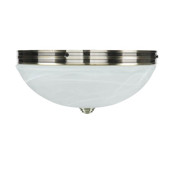 Deckenleuchte aus Glas und Metall