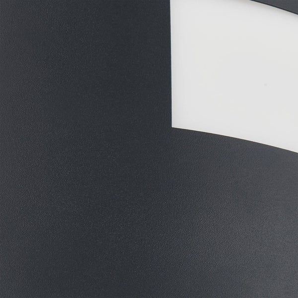 Lindby Wandleuchte außen Vimal mit Bewegungsmelder (spritzwassergeschützt (Modern) in Schwarz aus Aluminium (1 flammig, E27) - Wandlampe für Außenwand/Hauswand Haus Terrasse und Balkon
