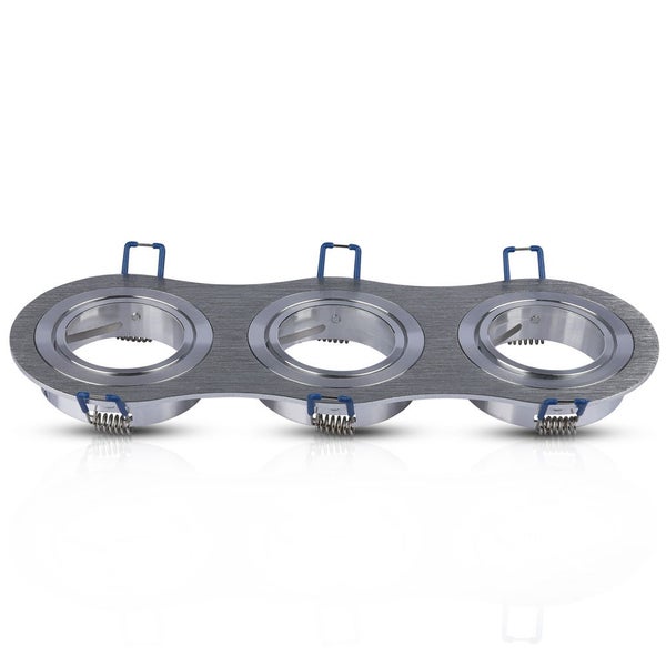V-TAC VT-784RD-AB - LED-Strahler - Einbauleuchte - GU10 - IP20 - Aluminiumbürste - Modell Nr: -