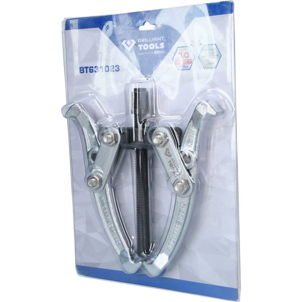 Dreiarmiger Abzieher aus Chrom-Vanadium-Stahl von Brilliant Tools