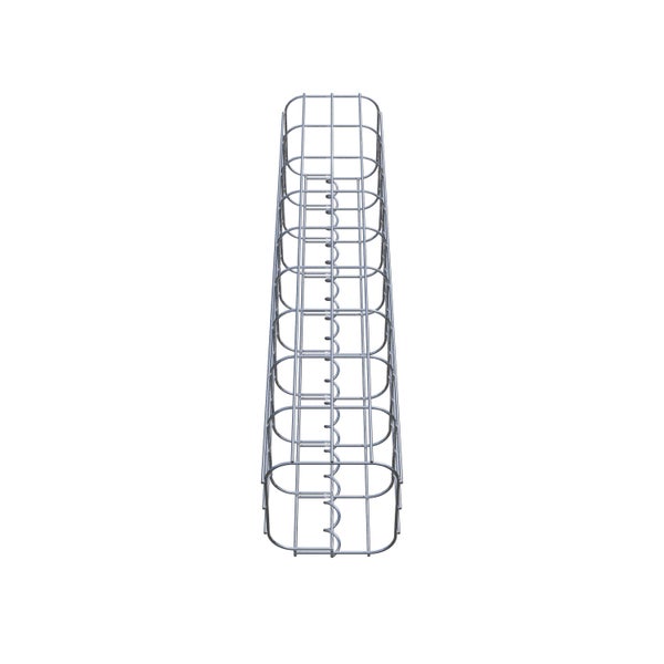 Gabionensäule 17 x 17 cm, MW 5 x 10 cm eckig - Höhe: 0,90 m