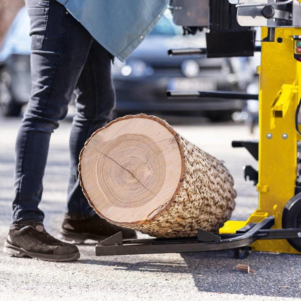 BAMATO HO-12PRO Holzspalter mit Elektroantrieb - 12 Tonnen Spaltkraft