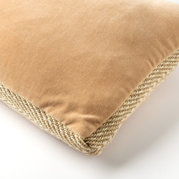 Manoe Kissenbezug - Unifarben 45x45 cm, Beige